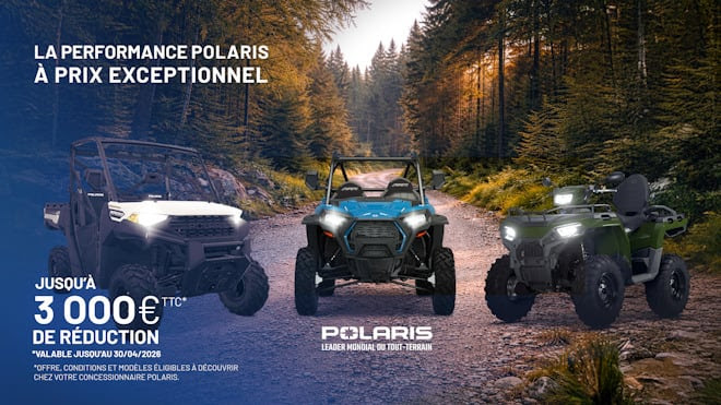 Promotions Polaris printemps 2026